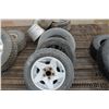 Image 2 : 4- 8 Bolt Mags c/w 7 Tires