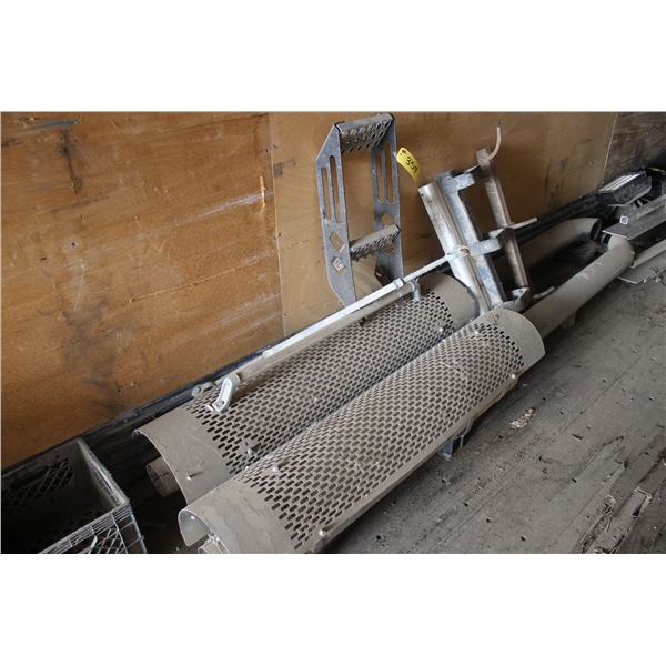 Qty of Mufflers, Step and Chain Hangers