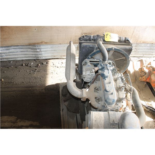 Kubota 3 Cly. Diesel, Drive Shaft, PTO & Pump