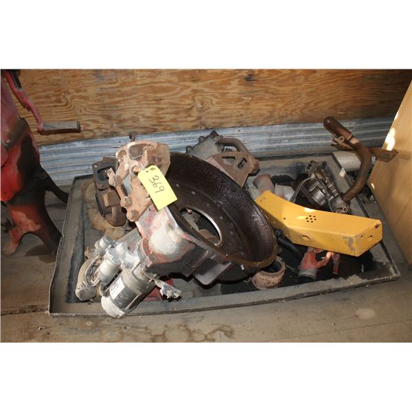 Qty of Turbo Pieces, Delco Starter and Bell Housing