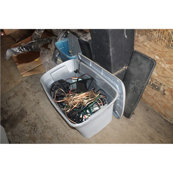 Stereo, 12V Battery Charger and Plywood