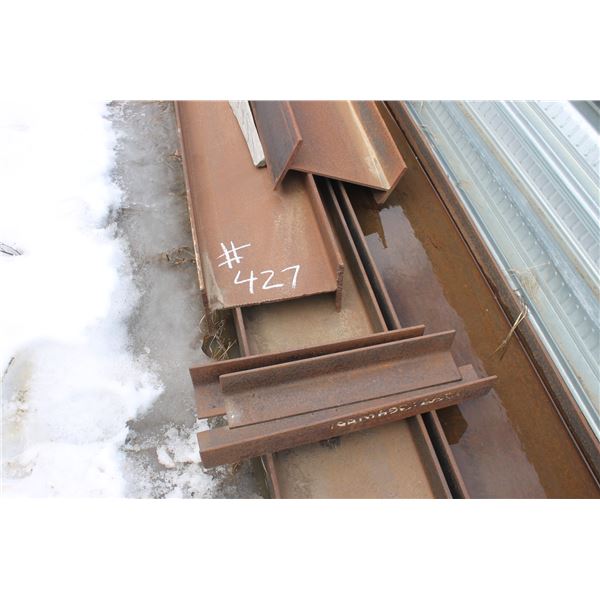 Pile of I-Beam, Mainly 12"