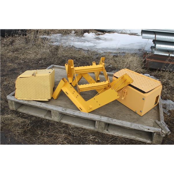 Yellow Steps and Battery Boxes