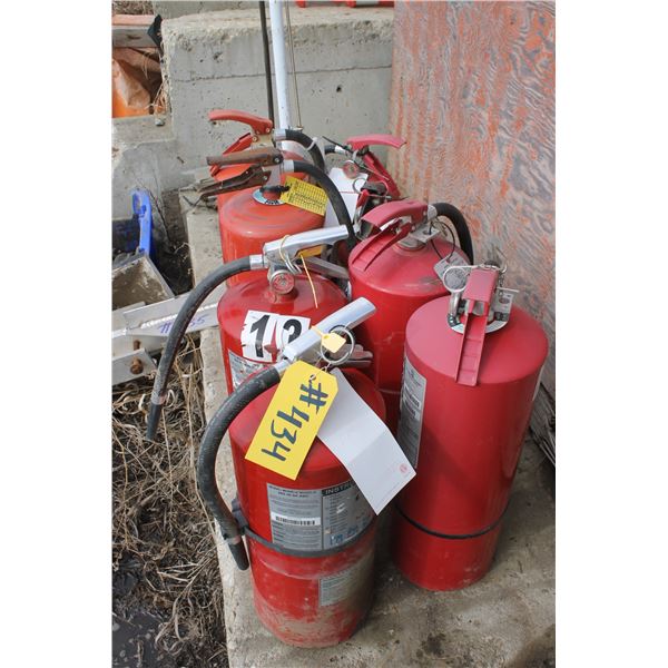 Approx 7 Fire Extinguishers