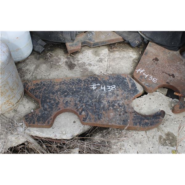 3- Steel Attach. Brackets