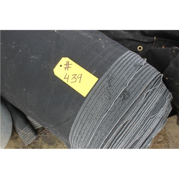 Roll and Qty of Black Mesh