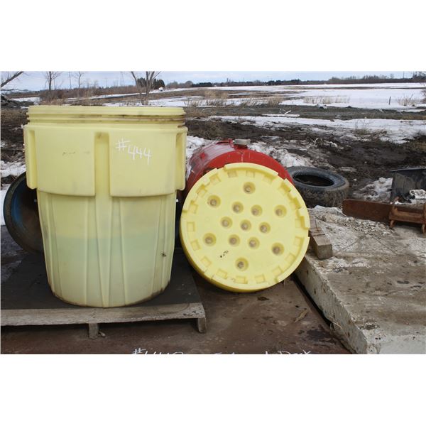 Yellow Barrel c/w Roll of New Cable