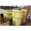 Image 1 : 3- Yellow Plastic Containers