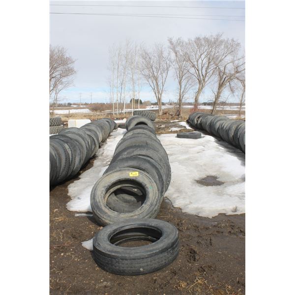 1- Row of Tires