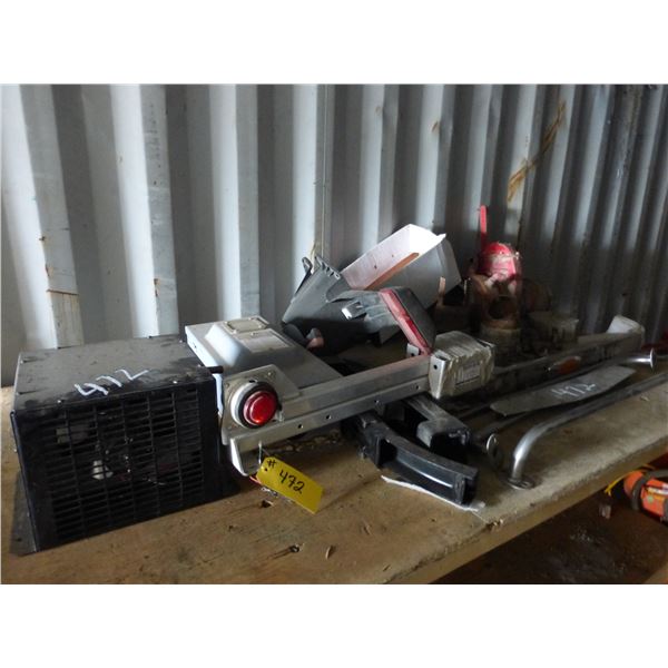 Heater, Light bar, Electrical and Misc