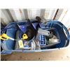 Image 2 : Ice Auger, Heater, R.V. Cord, c/w 2 Totes of Misc.
