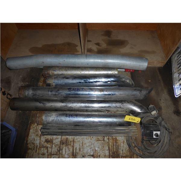 Chrome Muffler Pipes, Pump and Misc.