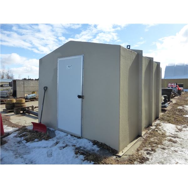 Fiberglass Building, approx 117" x 16', No Floor