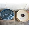 Image 2 : Plastic Barrel Covers and Shovel