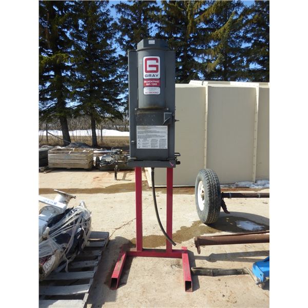 Filter crusher machine (electric/hydraulic)