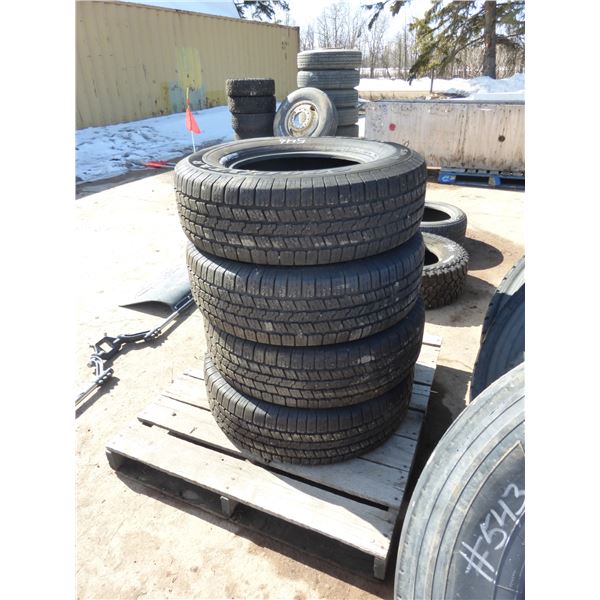 4- P265/70 R17 Tires