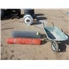 Image 1 : 4' Chain Link, Snow Fence and Wheel Barrow