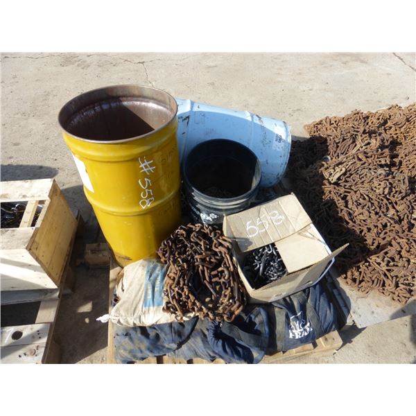 Pallet with Qty of Tire Chains