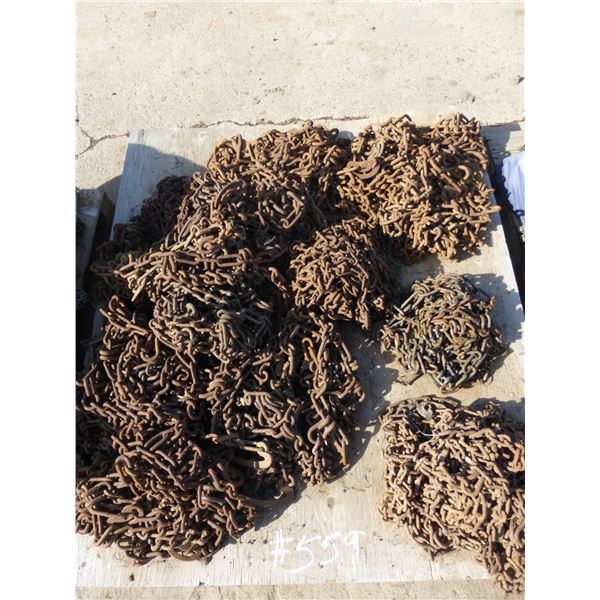 Pallet of Used Tire Chains