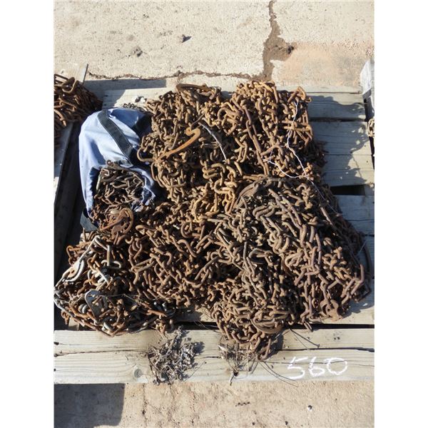 Pallet of Used Tire Chains