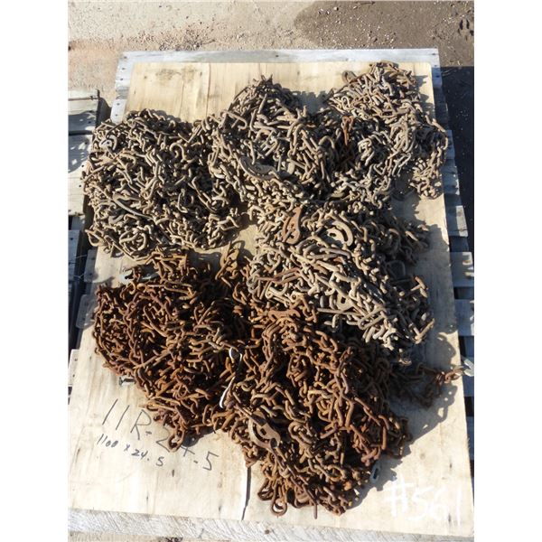 Pallet of Used Tire Chains