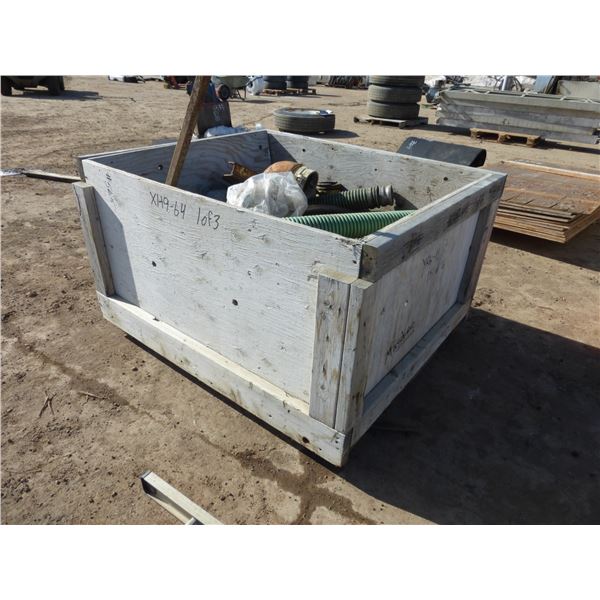 Crate of Cam Locks, Fittings, Etc