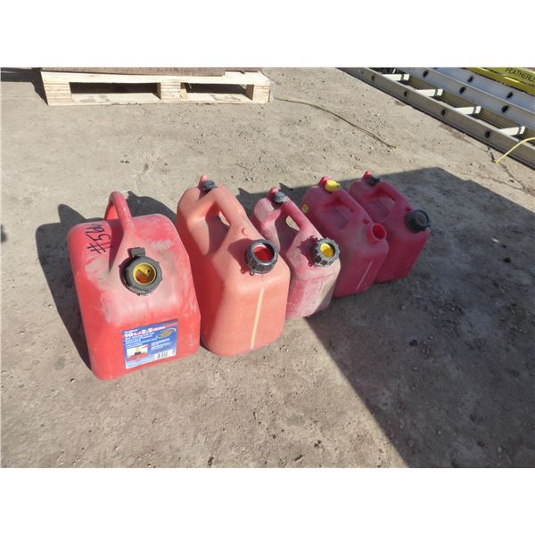 5 Jerry Cans