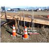 Image 1 : Shovels, Brooms, Strap and 2 Pylons
