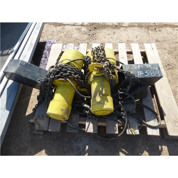 Yale, 2 Ton, Electrical Chain Hoist
