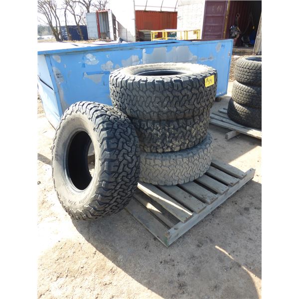 4- LT 315/70 R17 Tires (Selling Together)