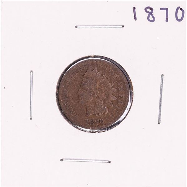 1870 Indian Head Cent Coin