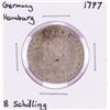 Image 1 : 1797 Germany Hamburg 8 Schilling Silver Coin