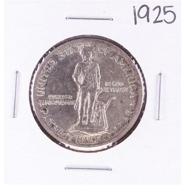 1925 Lexington-Concord Commemorative Half Dollar Coin