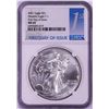 Image 1 : 2021 Type 1 $1 American Silver Eagle Coin NGC MS69 First Day of Issue