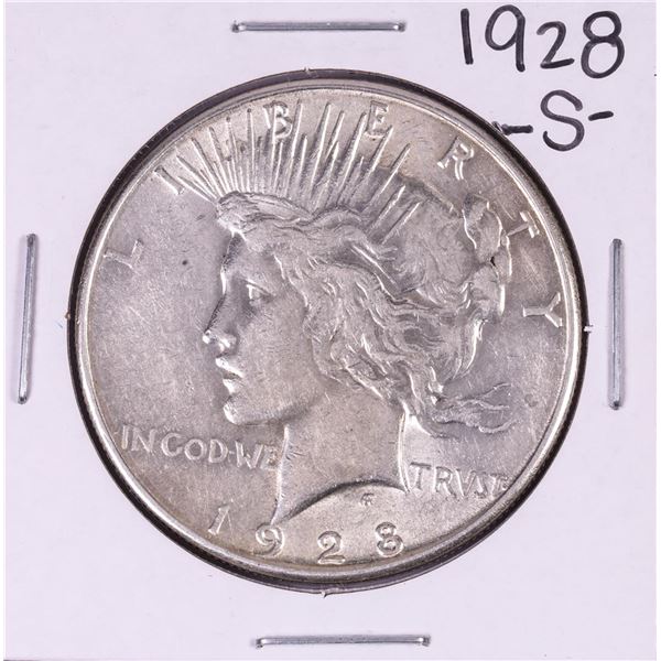 1928-S $1 Peace Silver Dollar Coin