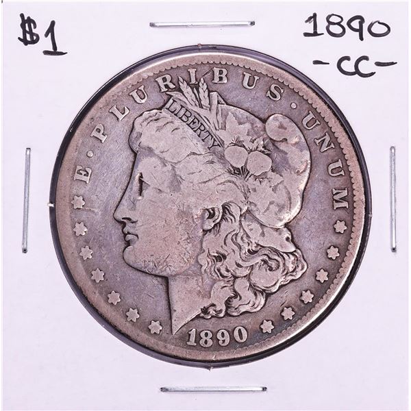 1890-CC $1 Morgan Silver Dollar Coin