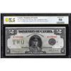 Image 1 : 1923 $2 Dominion of Canada Note DC-26i Pick# 341 PCGS About Uncirculated 50