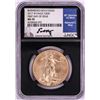 Image 1 : 2017-W $50 Burnished American Gold Eagle Coin NGC MS70 FDOI Moy Signature