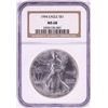 Image 1 : 1994 $1 American Silver Eagle Coin NGC MS68