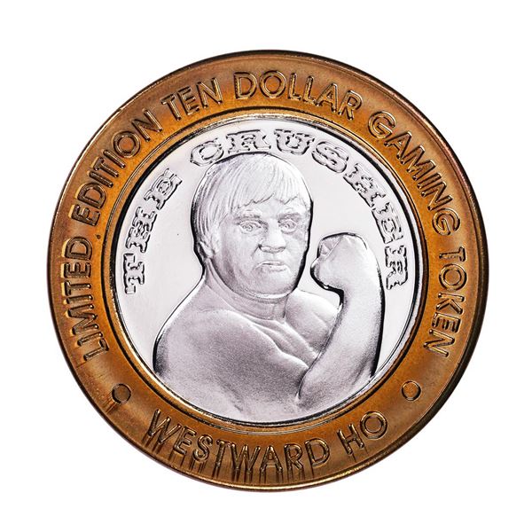.999 Silver Westward Ho Casino Las Vegas $10 Casino Limited Edition Gaming Token