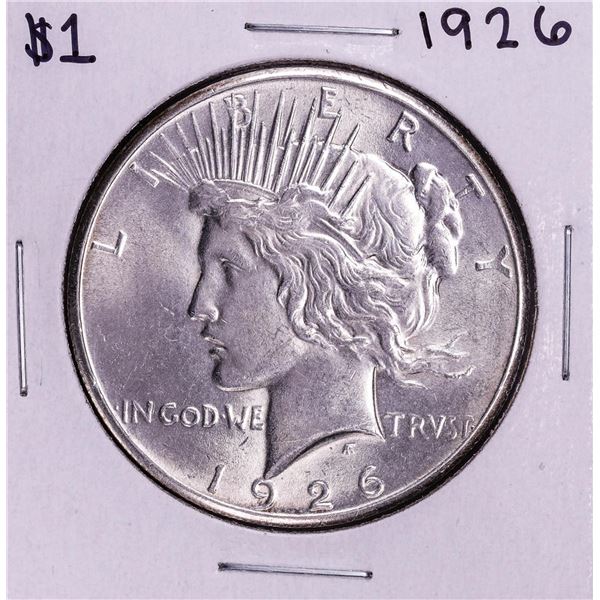 1926 $1 Peace Silver Dollar Coin