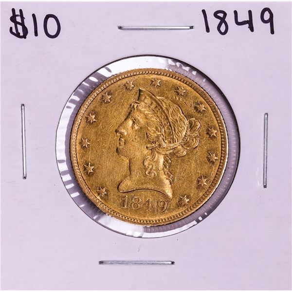 1849 $10 Liberty Head Eagle Gold Coin