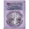 Image 1 : 2020-(P) $1 American Silver Eagle Coin PCGS MS70 FDOI Philadelphia Emergency Issue