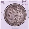 Image 1 : 1892-CC $1 Morgan Silver Dollar Coin