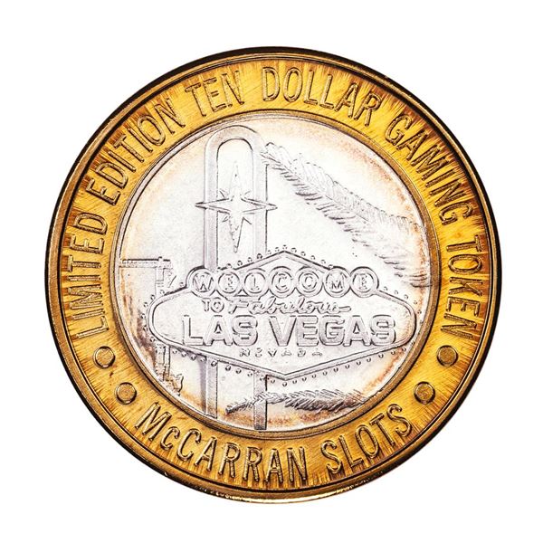 .999 Silver McCarran International Airport Las Vegas, NV $10 Limited Gaming Token