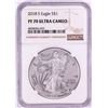 Image 1 : 2018-S $1 Proof American Silver Eagle Coin NGC PF70 Ultra Cameo