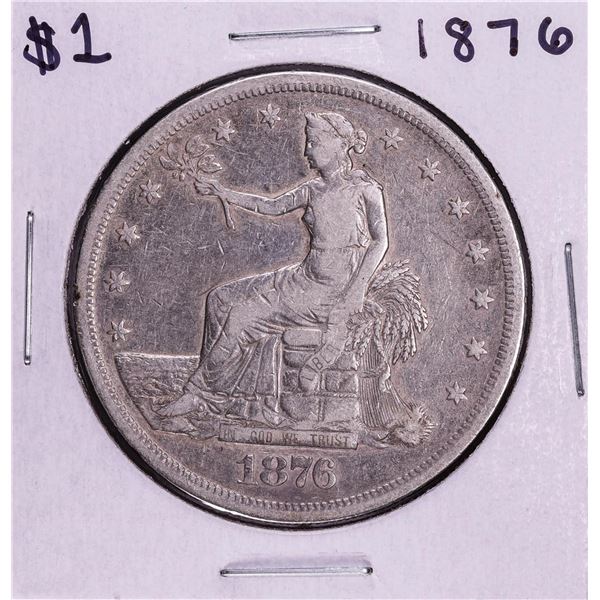 1876 $1 Trade Silver Dollar Coin
