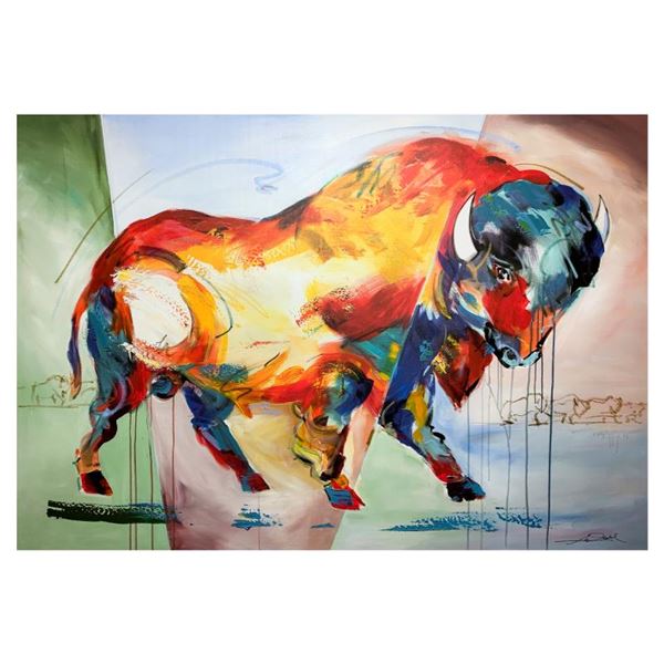 Alfredalexander Gockel "The Cief" Limited Edition Giclee On Canvas