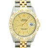 Image 1 : Rolex Men's Two Tone Champagne Jubilee Index Datejust Wristwatch