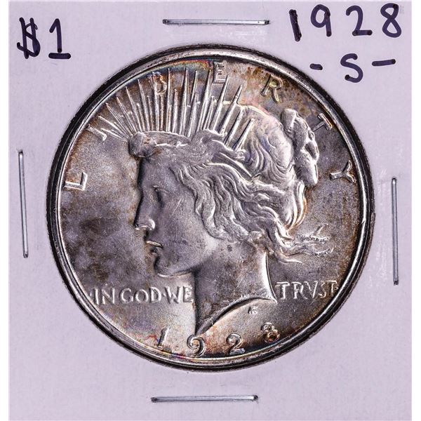 1928-S $1 Peace Silver Dollar Coin